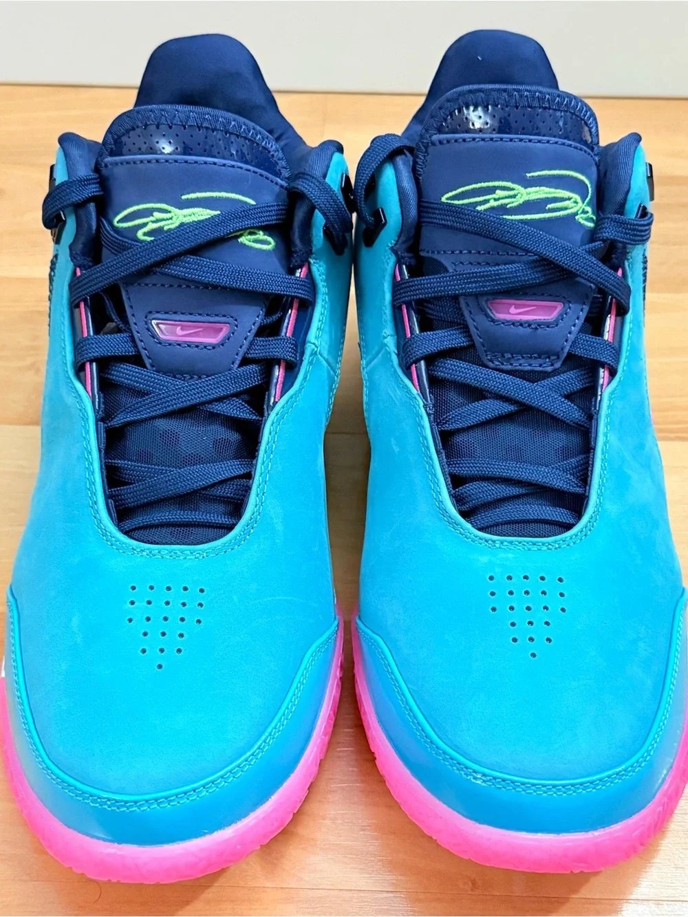 Nike Zoom LeBron NXXT Gen AMPD Shoes South Beach Men’s Size 9.5 New No Box
